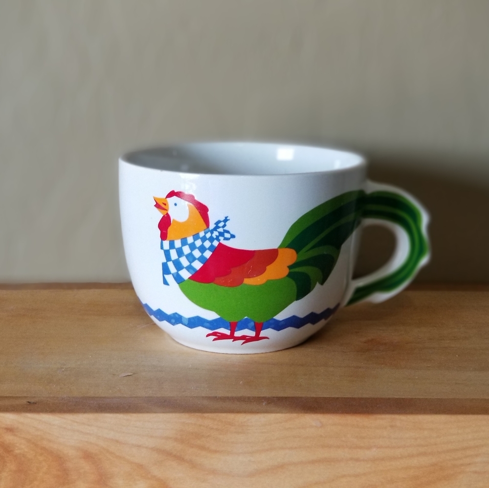 3/$20🌻F.T.D. rooster mug Taiwan